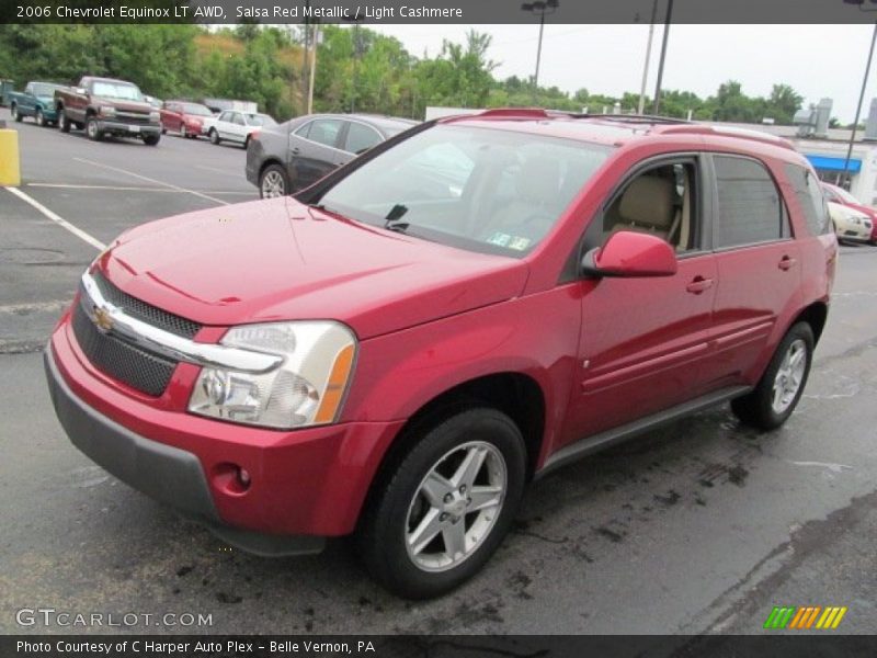 Salsa Red Metallic / Light Cashmere 2006 Chevrolet Equinox LT AWD