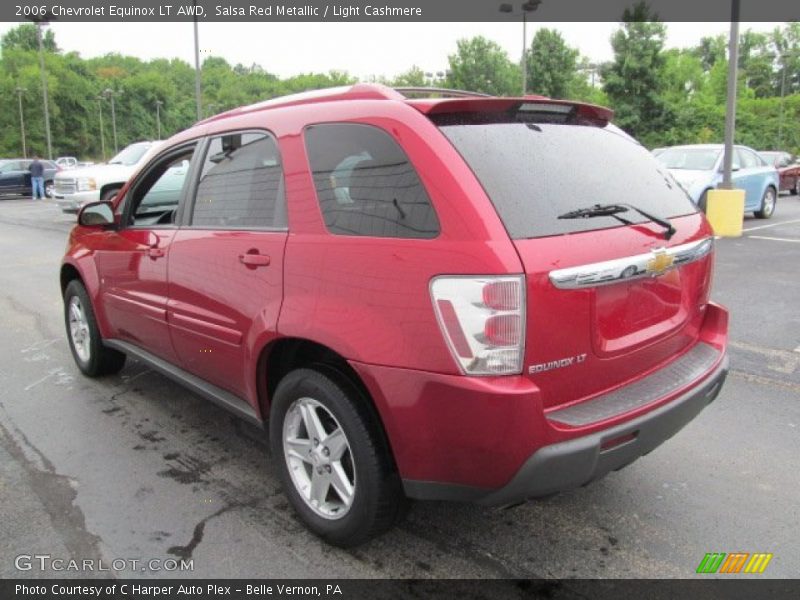 Salsa Red Metallic / Light Cashmere 2006 Chevrolet Equinox LT AWD