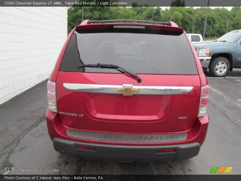 Salsa Red Metallic / Light Cashmere 2006 Chevrolet Equinox LT AWD