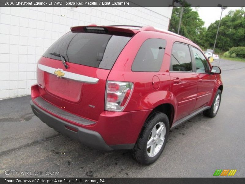 Salsa Red Metallic / Light Cashmere 2006 Chevrolet Equinox LT AWD