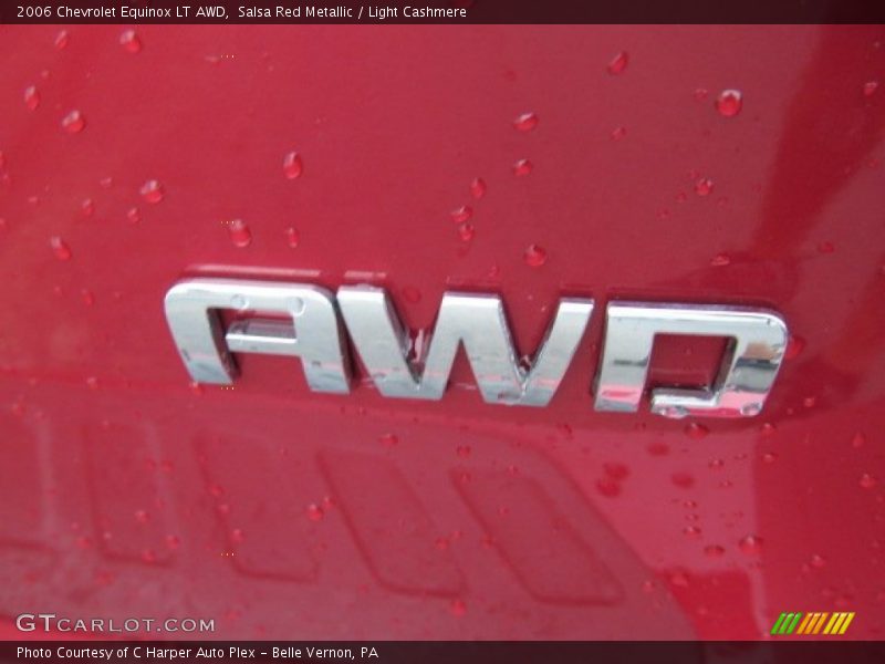 Salsa Red Metallic / Light Cashmere 2006 Chevrolet Equinox LT AWD