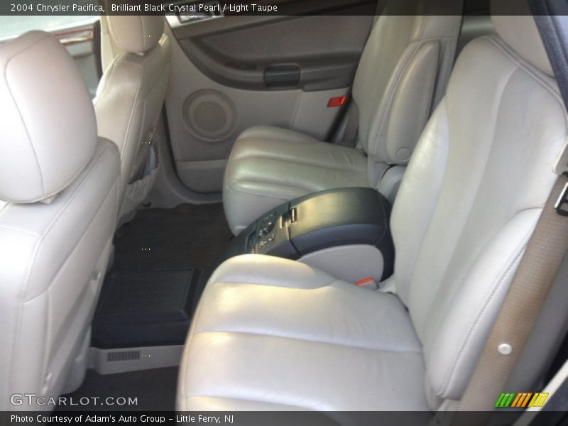 Brilliant Black Crystal Pearl / Light Taupe 2004 Chrysler Pacifica
