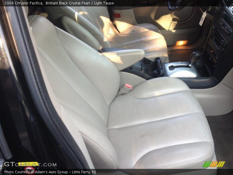 Brilliant Black Crystal Pearl / Light Taupe 2004 Chrysler Pacifica