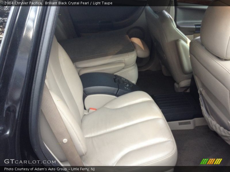 Brilliant Black Crystal Pearl / Light Taupe 2004 Chrysler Pacifica