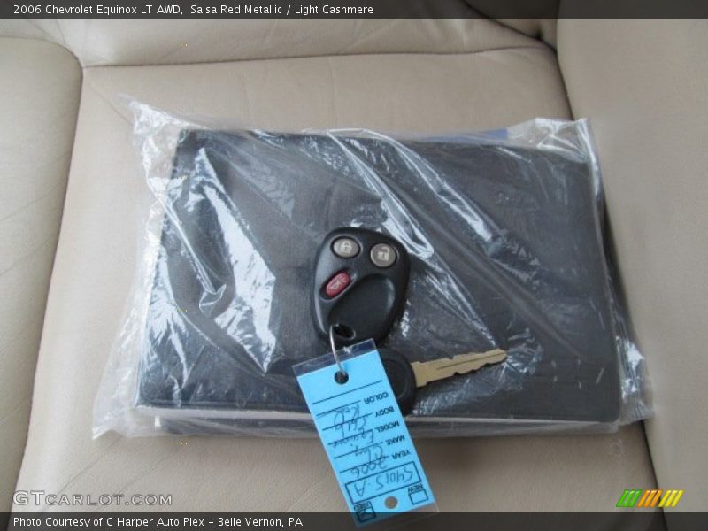 Salsa Red Metallic / Light Cashmere 2006 Chevrolet Equinox LT AWD