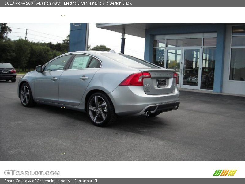 Electric Silver Metallic / R Design Black 2013 Volvo S60 R-Design AWD