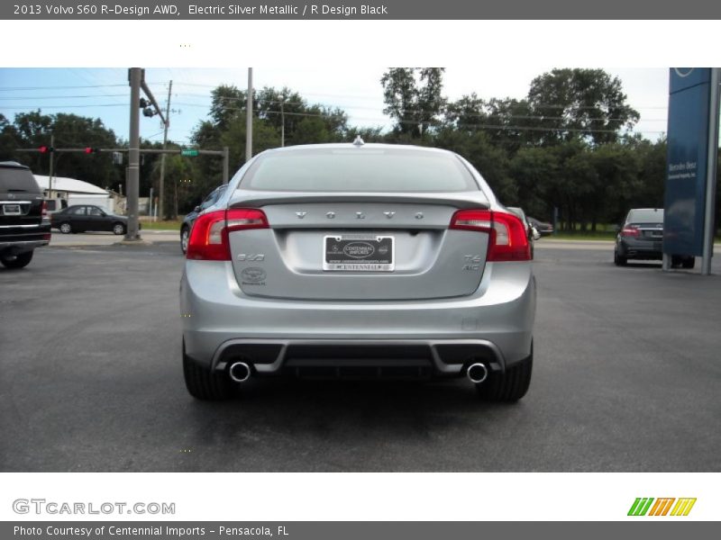 Electric Silver Metallic / R Design Black 2013 Volvo S60 R-Design AWD