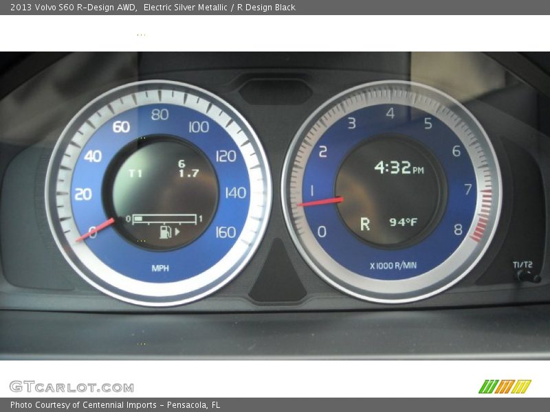  2013 S60 R-Design AWD R-Design AWD Gauges