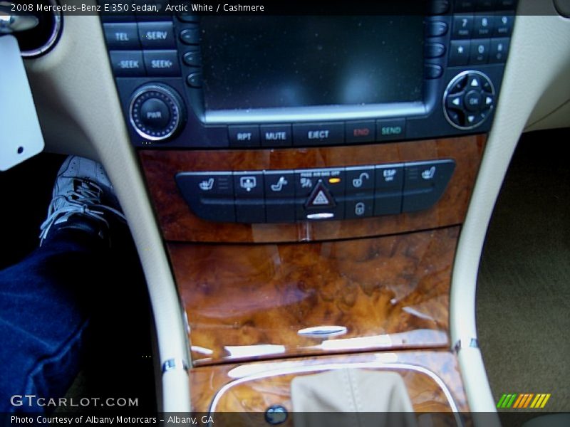 Arctic White / Cashmere 2008 Mercedes-Benz E 350 Sedan