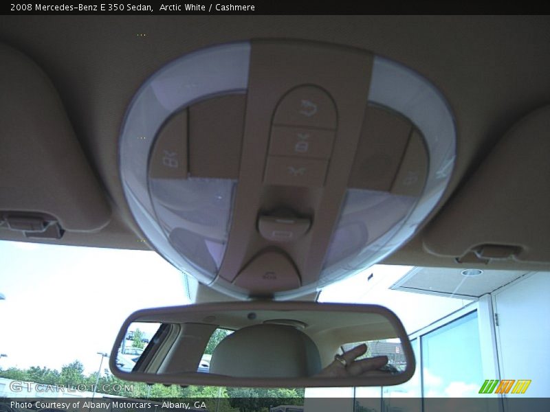 Arctic White / Cashmere 2008 Mercedes-Benz E 350 Sedan