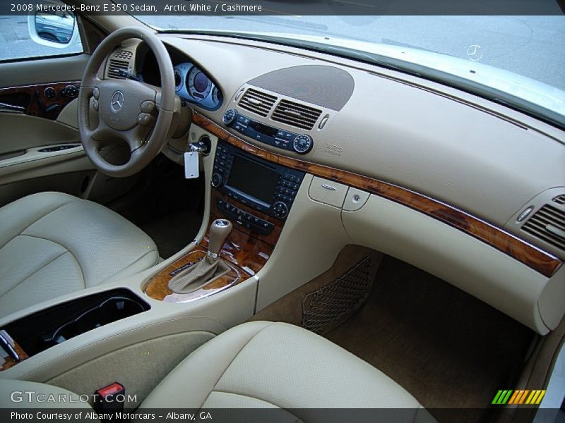 Arctic White / Cashmere 2008 Mercedes-Benz E 350 Sedan