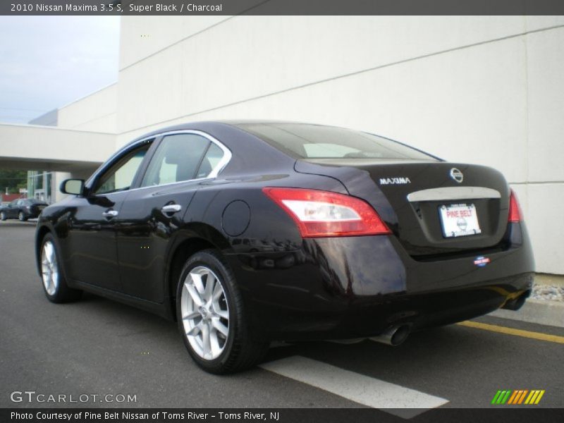 Super Black / Charcoal 2010 Nissan Maxima 3.5 S