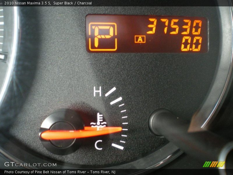 Super Black / Charcoal 2010 Nissan Maxima 3.5 S
