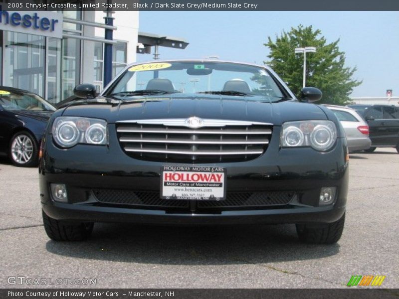 Black / Dark Slate Grey/Medium Slate Grey 2005 Chrysler Crossfire Limited Roadster