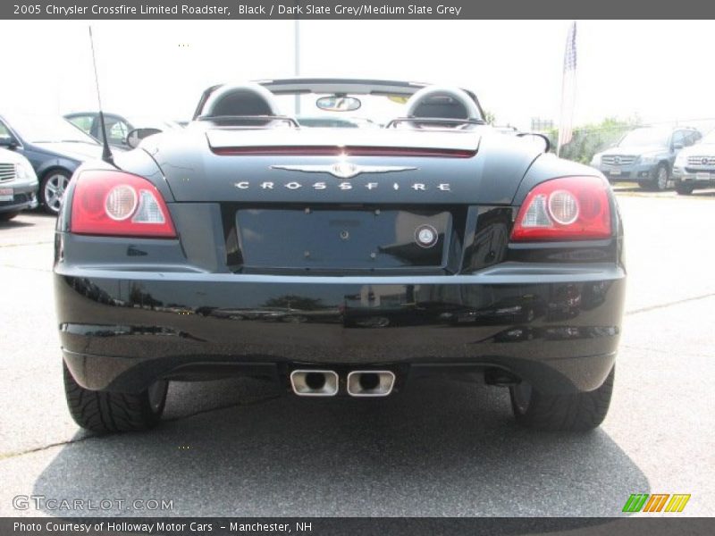 Black / Dark Slate Grey/Medium Slate Grey 2005 Chrysler Crossfire Limited Roadster