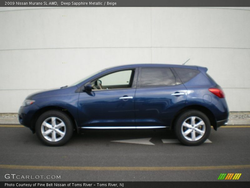  2009 Murano SL AWD Deep Sapphire Metallic