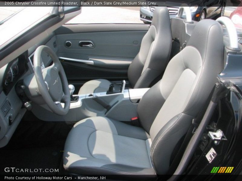 Black / Dark Slate Grey/Medium Slate Grey 2005 Chrysler Crossfire Limited Roadster