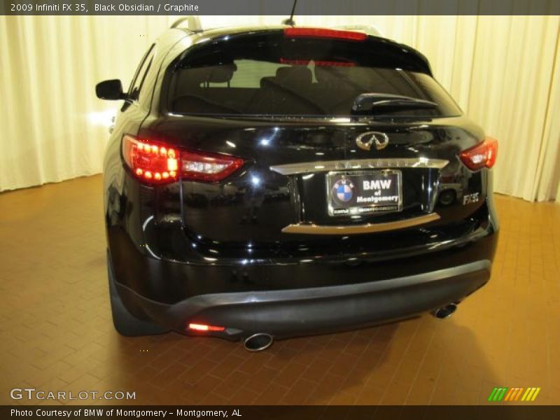 Black Obsidian / Graphite 2009 Infiniti FX 35