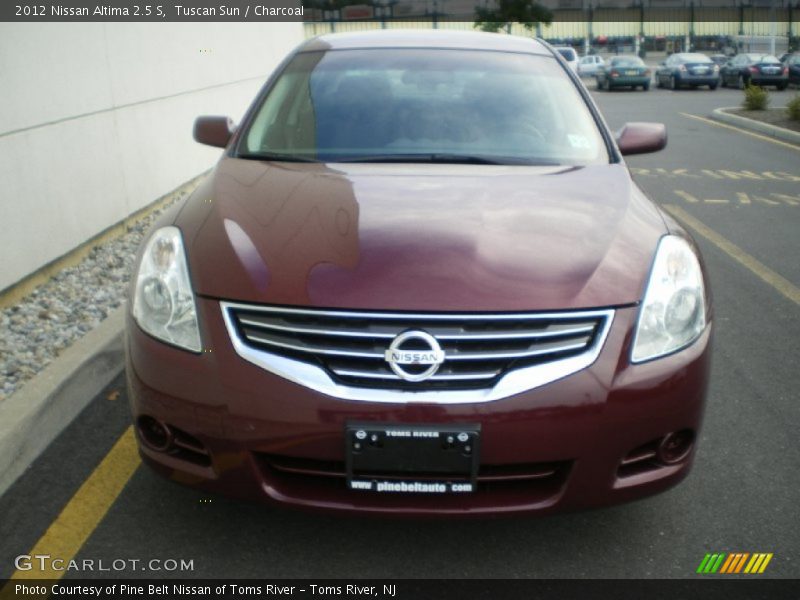 Tuscan Sun / Charcoal 2012 Nissan Altima 2.5 S