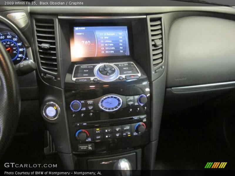 Black Obsidian / Graphite 2009 Infiniti FX 35