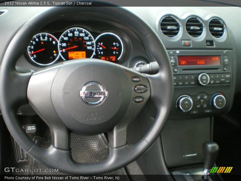 Tuscan Sun / Charcoal 2012 Nissan Altima 2.5 S
