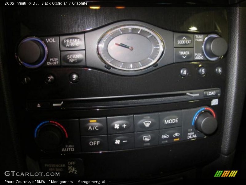 Black Obsidian / Graphite 2009 Infiniti FX 35