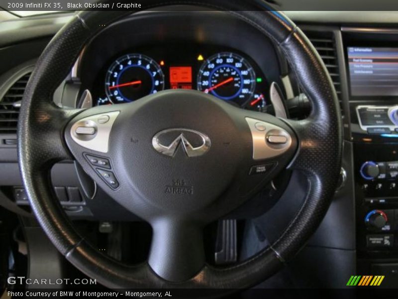 Black Obsidian / Graphite 2009 Infiniti FX 35