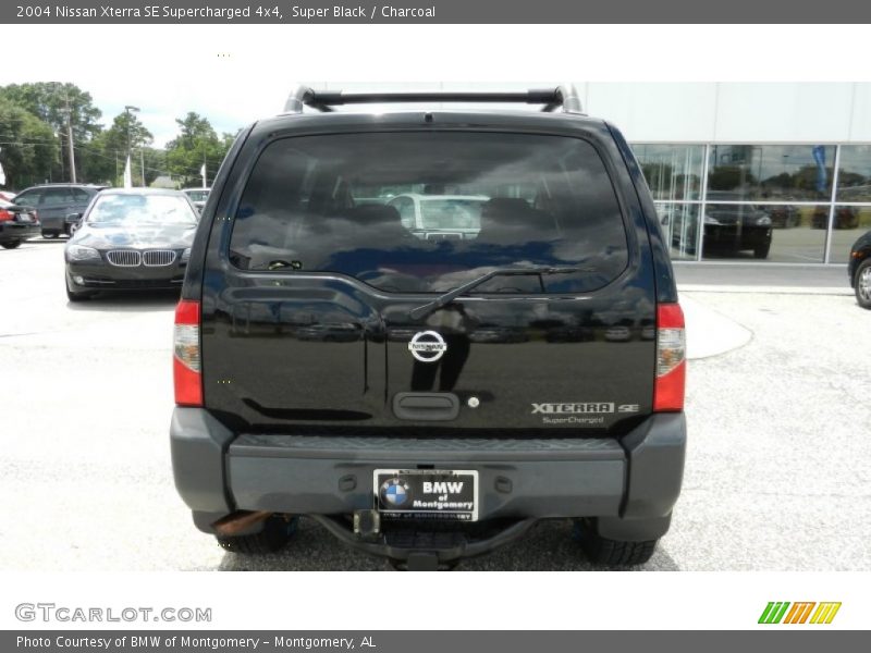 Super Black / Charcoal 2004 Nissan Xterra SE Supercharged 4x4