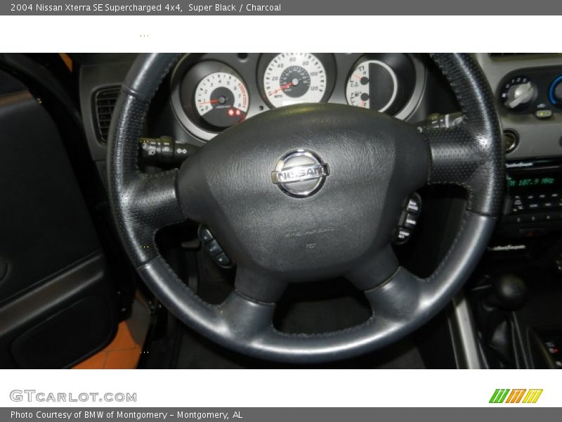 Super Black / Charcoal 2004 Nissan Xterra SE Supercharged 4x4