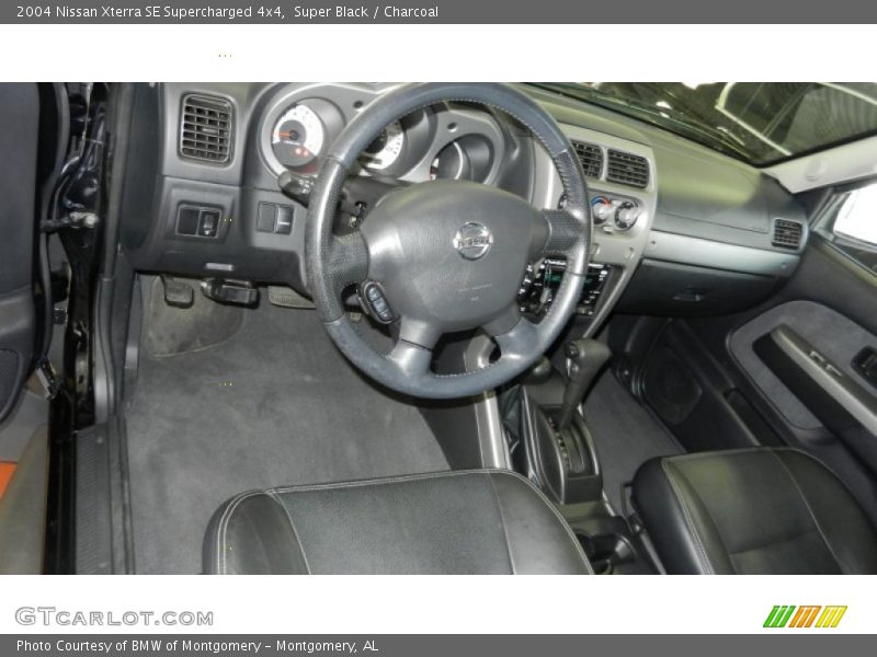  2004 Xterra SE Supercharged 4x4 Charcoal Interior