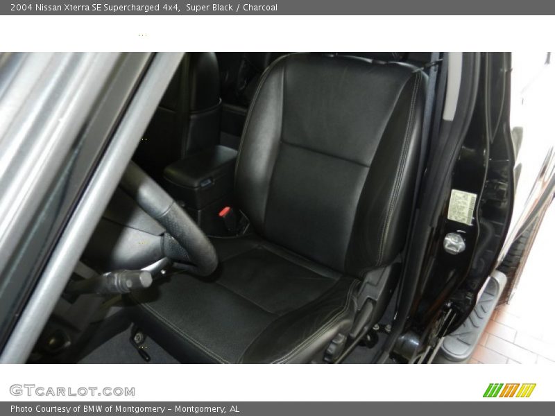 Super Black / Charcoal 2004 Nissan Xterra SE Supercharged 4x4