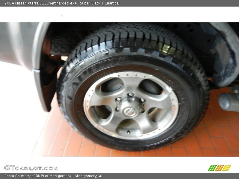 Super Black / Charcoal 2004 Nissan Xterra SE Supercharged 4x4