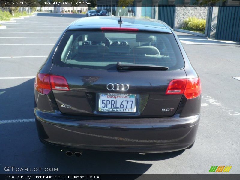 Lava Grey Pearl / Light Grey 2006 Audi A3 2.0T