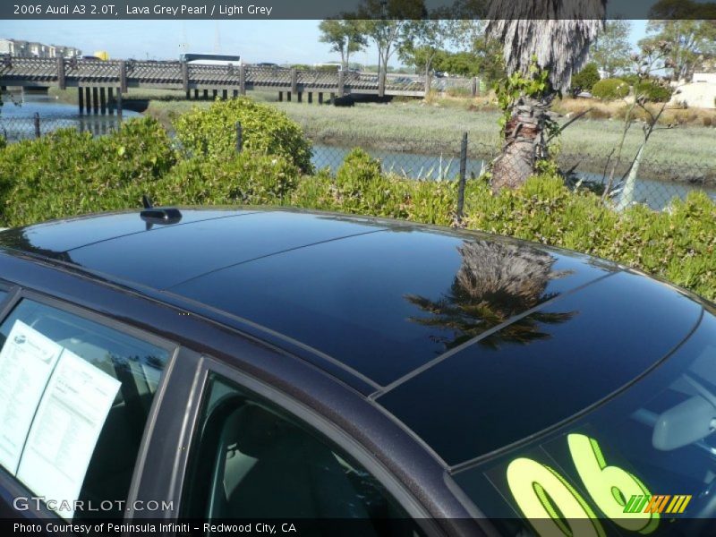 Lava Grey Pearl / Light Grey 2006 Audi A3 2.0T