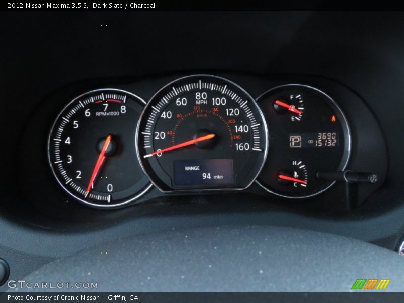 Dark Slate / Charcoal 2012 Nissan Maxima 3.5 S