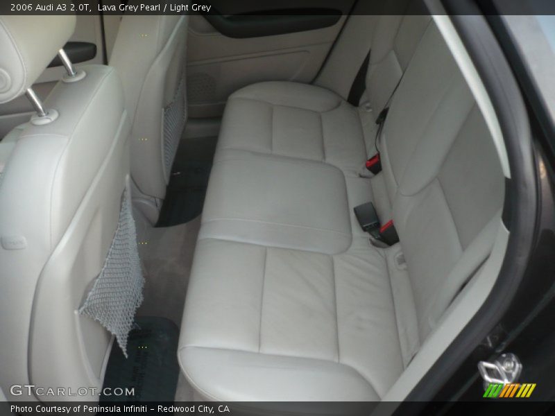Lava Grey Pearl / Light Grey 2006 Audi A3 2.0T