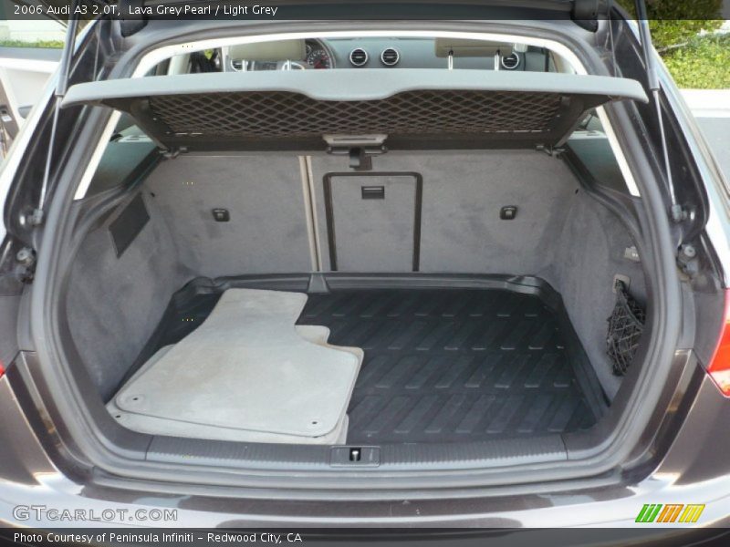 Lava Grey Pearl / Light Grey 2006 Audi A3 2.0T