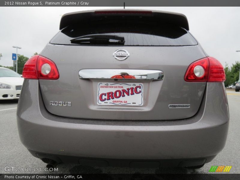 Platinum Graphite / Gray 2012 Nissan Rogue S