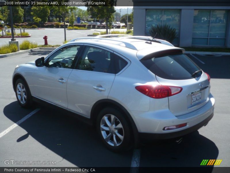 Liquid Platinum / Graphite 2008 Infiniti EX 35 Journey AWD