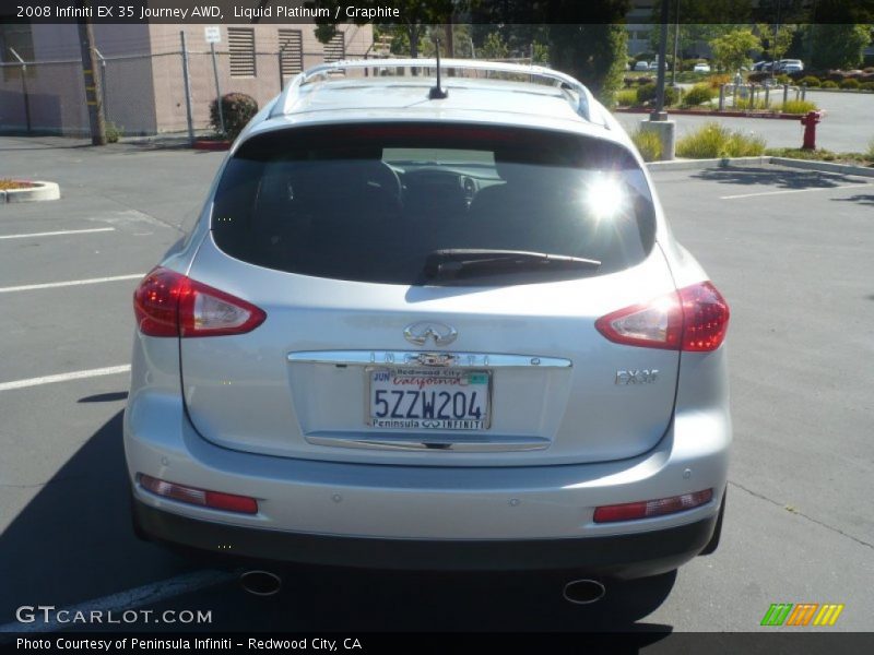 Liquid Platinum / Graphite 2008 Infiniti EX 35 Journey AWD