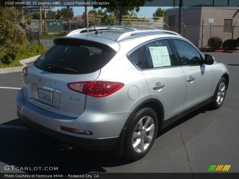 Liquid Platinum / Graphite 2008 Infiniti EX 35 Journey AWD