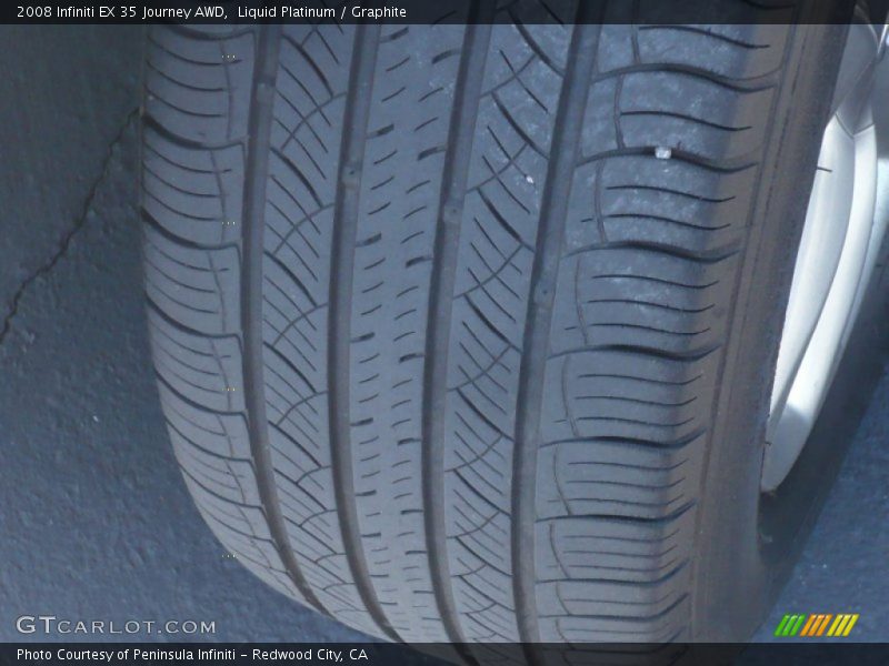Liquid Platinum / Graphite 2008 Infiniti EX 35 Journey AWD