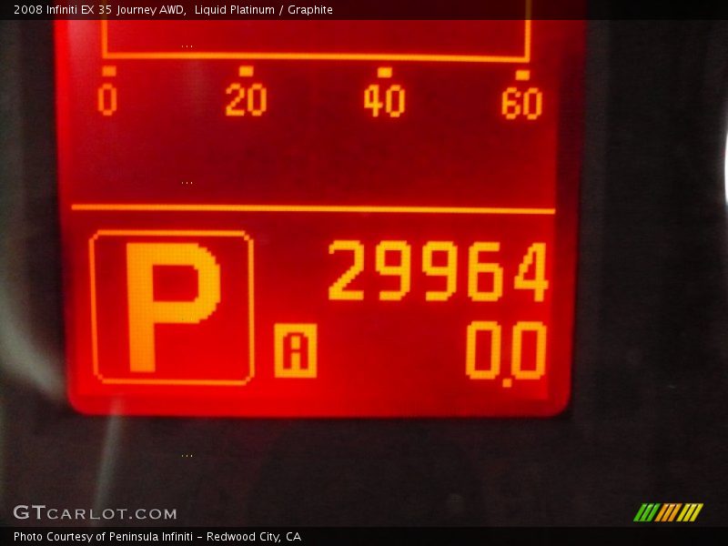 Liquid Platinum / Graphite 2008 Infiniti EX 35 Journey AWD