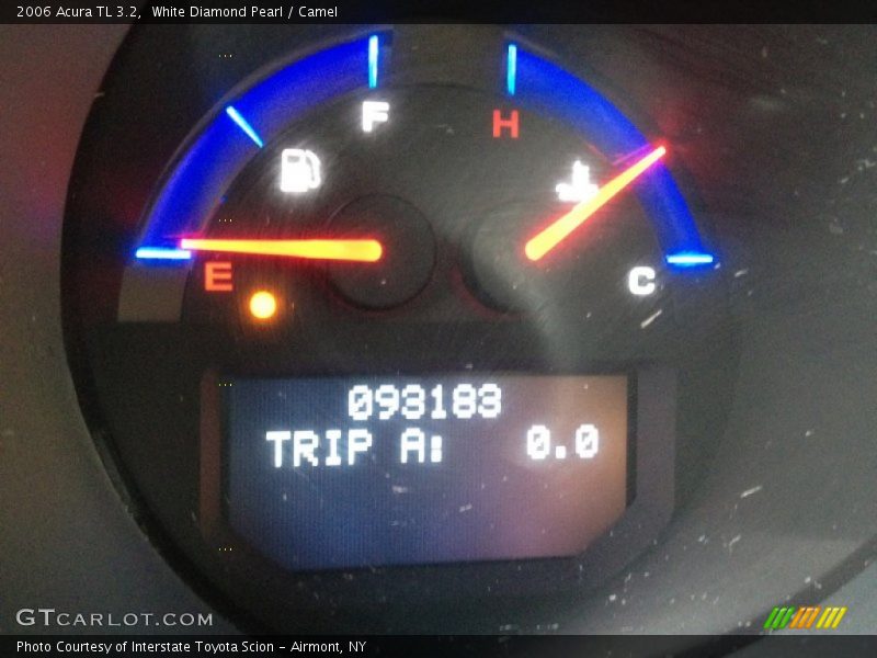 White Diamond Pearl / Camel 2006 Acura TL 3.2