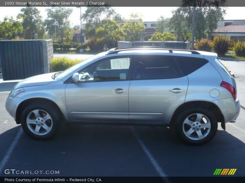 Sheer Silver Metallic / Charcoal 2003 Nissan Murano SL