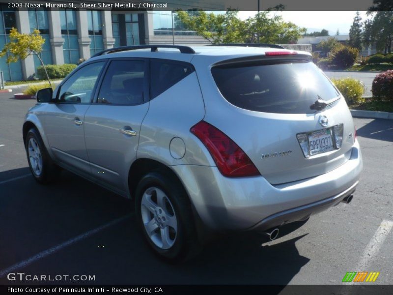 Sheer Silver Metallic / Charcoal 2003 Nissan Murano SL