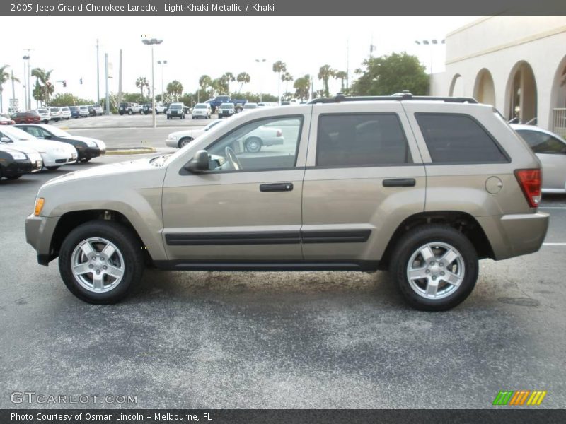 Light Khaki Metallic / Khaki 2005 Jeep Grand Cherokee Laredo