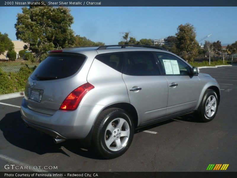 Sheer Silver Metallic / Charcoal 2003 Nissan Murano SL