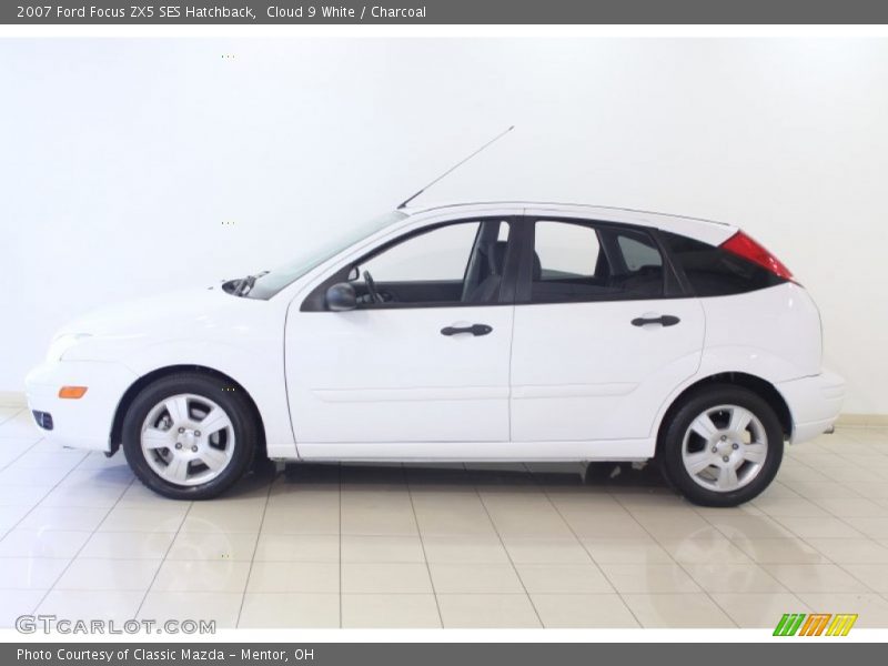 Cloud 9 White / Charcoal 2007 Ford Focus ZX5 SES Hatchback
