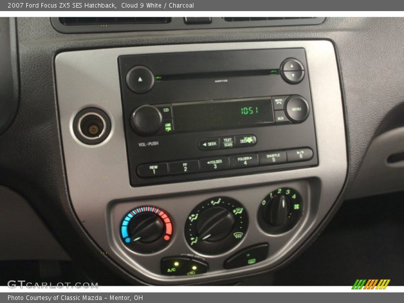 Cloud 9 White / Charcoal 2007 Ford Focus ZX5 SES Hatchback